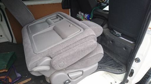 ハイエースdxに 後部座席用シート ミヒャエル 前橋のパーツの中古あげます 譲ります ジモティーで不用品の処分
