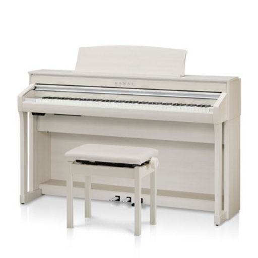 【新品展示品特価】電子ピアノ　カワイCA78ホワイト　人気の木製鍵盤