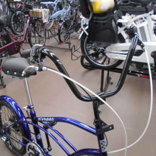 ミニビーチクルーザー ２０インチ ６段変速付き パープル 新品 | w2