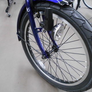 ミニビーチクルーザー　２０インチ　６段変速付き　パープル　新品