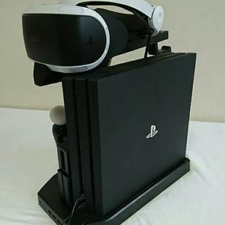 【VR満喫セット】PS4Pro +PSVR +冷却充電スタンド +ソフト +α