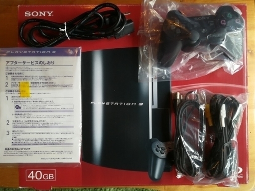 本物新品保証】 ☆良品☆PS3 40GB☆付属品完備☆ CECHH00 PS3