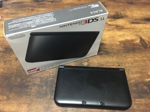 美品任天堂3DS LL ブラック本体、ニンテンドー、Nintendo3DS
