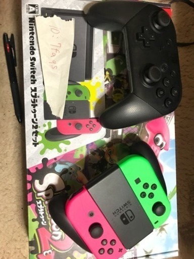 ニンテンドースイッチ（switch）スプラトゥーン2同梱版＆PROコンその他