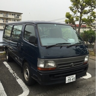 ハイエース バン 低走行 車検あり