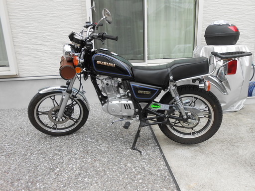 スズキGN125H　黒　 ワンオーナー！実走行