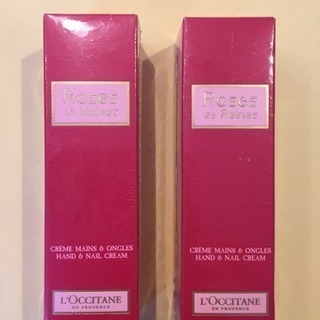 ロクシタン ローズベルベットハンド&ネイルクリーム30mL×2本