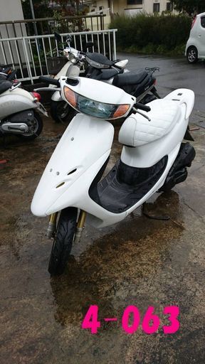 お取引頂きました。☆GARAGE-ECO千音寺☆ライブディオZX白　4-063名古屋市中川区より!!