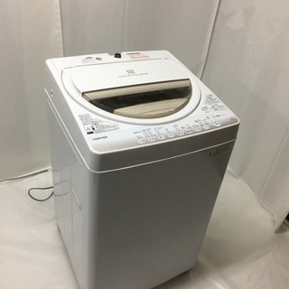 東芝 AW-6G2 洗濯機 2015年 中古品 6Kg