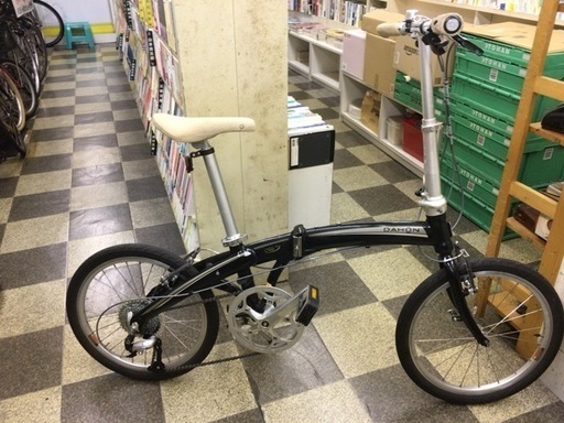 [4435]DAHON ダホン　Mu P9　折りたたみ自転車　20インチ　外装9段変速　軽量アルミフレーム　ブラック
