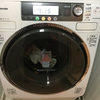 TOSHIBAドラム式洗濯機