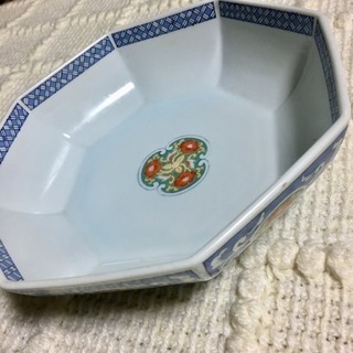 八角形 大鉢 寿陶