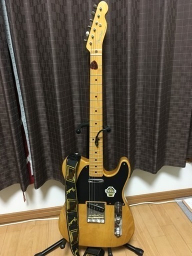 Fender Japan テレキャスター 1950年代モデル ストラップ、ソフトカバー付き