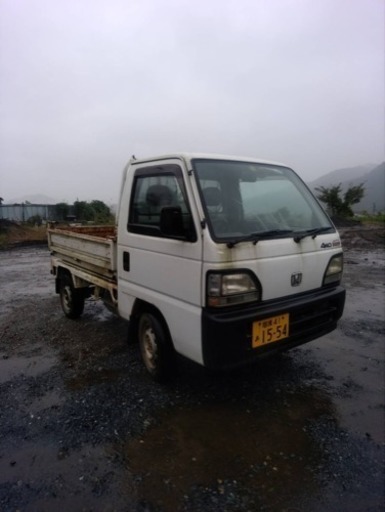 ホンダ アクティ  軽ダンプ 平成8年フルタイム4WD 車検30年6月 5速ミッション