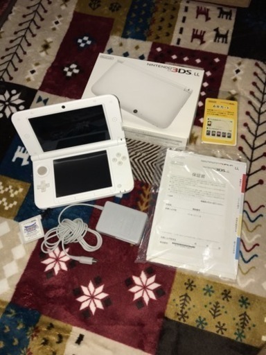 3DS LL白色 ＋ソフト