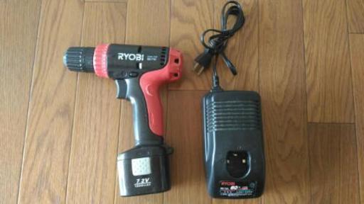 電動ドライバー ドリル 工具 充電式 RYOBI リョービ BD-710