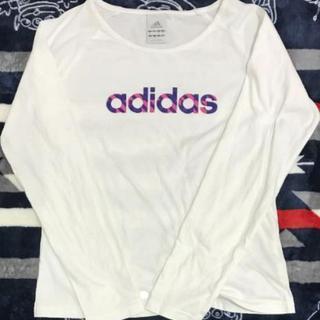 adidas ロンTシャツ Lサイズ