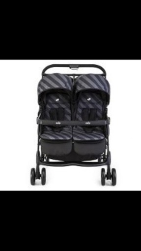 【新品同様】双子ベビーカー(Joie ベビーカー aire twin リコリス)