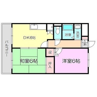 敷金0円❣️ 和室あり🙆 買い物便利な2DK物件✨ - 大阪市