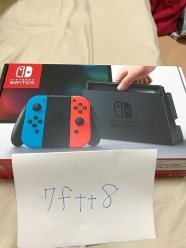 switch ネオンブルーレッド新品未使用