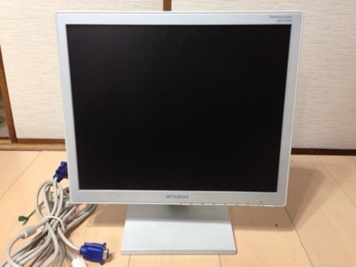 三菱 17インチ液晶ディスプレイ Rdt176s Pcモニター みょん 海田市の周辺機器の中古あげます 譲ります ジモティーで不用品の処分