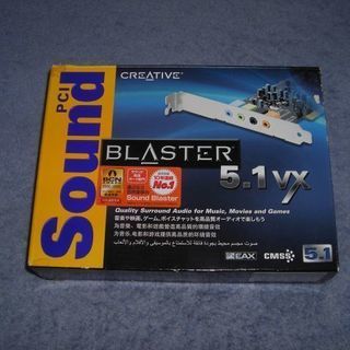 【終了】Creative Sound Blaster　5.1VX