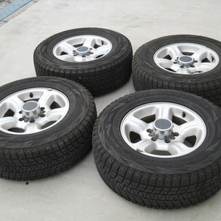 値下げ!スタッドレスBLIZZAK ブリザック245/70R16 4本 ビッグホーン等