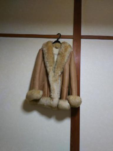 ファ～付きコ―ト