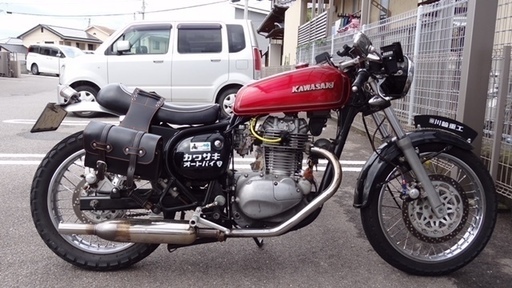 ★カワサキ　エストレヤ　レストアベース　前メーター距離２７３９６km　型式番号BJ２５０Aー０００７＊＊★