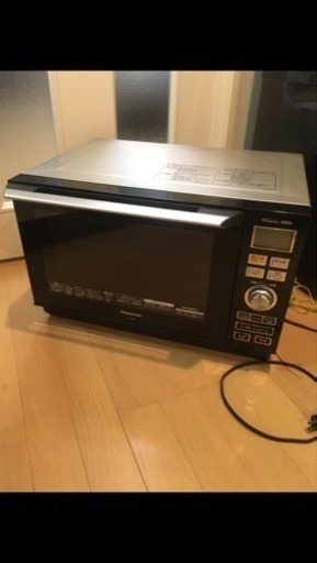 取引中【美品】Panasonic　オーブン機能付き電子レンジ　オーブンレンジ