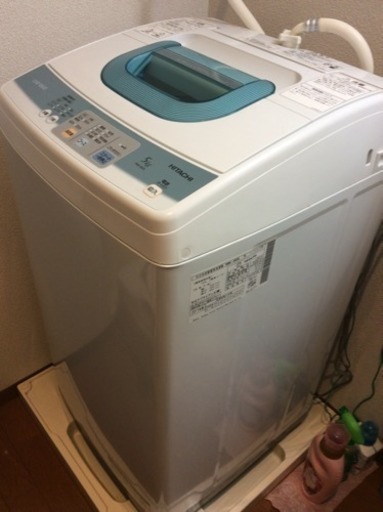2011年式 洗濯機 5kg 〜¥8000