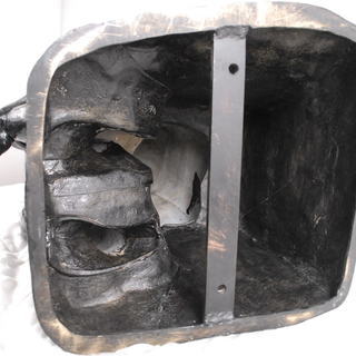 迫力 公民館級 考える人 ロダン ブロンズ像 銅製銅像 作家在銘有 72.5cm 29kg 150万