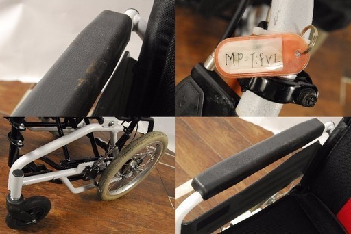 ミキ リクライニング車イス(介助式) ティルト ショップ MP-TiF VL Miki