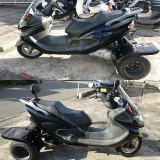 お取引頂きました。☆GARAGE-ECO千音寺☆中華トライク黒　4-084名古屋市中川区より!!