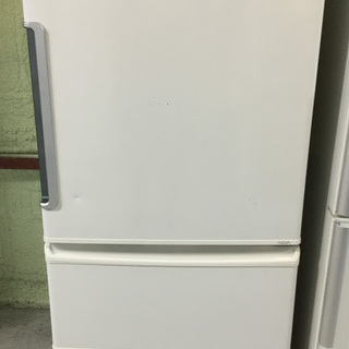 【期間限定30％OFF・全国送料無料・半年保証】冷蔵庫 2016年製 AQUA AQR-271E(W) 中古