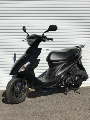 美車 12950km 低走行車  スズキ アドレスv125s  黒 外装新品 平成24年式 調子良 スクーター 125cc 通勤 通学