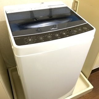 【取引完了】【使用数回】2017年 4.5kg 洗濯機 板橋区