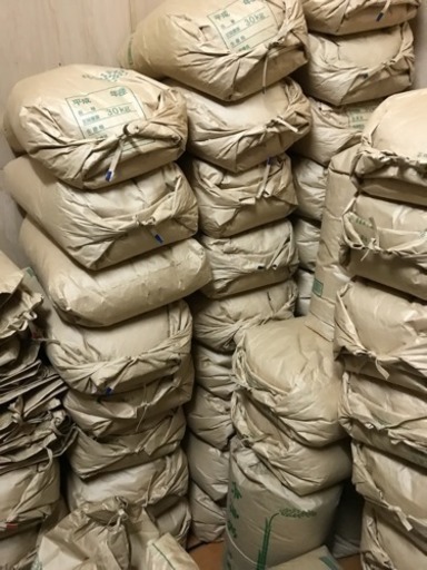［平成28年度分のお米］玄米・精米済み共に30kg8,000円！