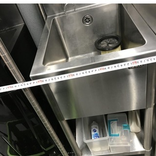 タニコー一槽シンク、蛇口