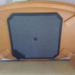 無印良品　楕円こたつ　タモ材　ラグ＆こたつカバーセット