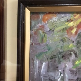 最高 油絵 絵画展購入 美品 大島画伯 その他