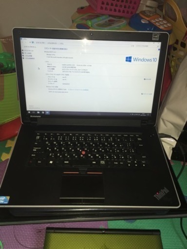 中古再生品 LENOVO THINKPAD EDGE i3 4GB WIFI WIN10