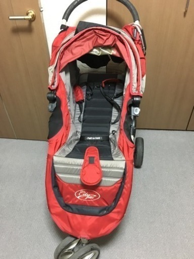 Baby Jogger ベビージョガー 2016 City Mini 3W 一人乗りベビーカー 赤 中古品