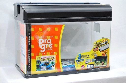 新品、60cm曲げガラス水槽セット、コトブキ・プログレ