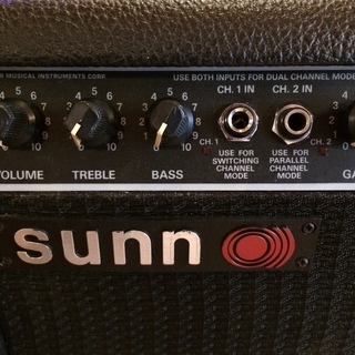 [取引終了] SUNN Concert Lead 85（Fender Deluxe85）ギターアンプ