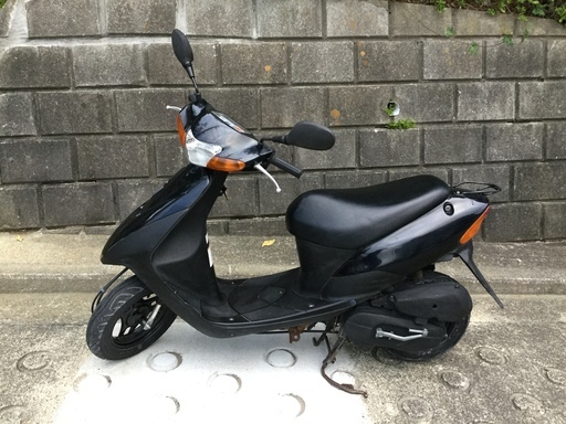 スズキ レッツ2  CA1PA  実働車 前後タイヤ，バッテリー，プラグ，ベルト新品 配達出来ます