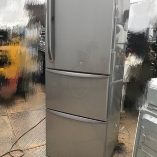 東芝 TOSHIBA ノンフロン冷凍冷蔵庫 339L 3ドア GR-34ZT - 家具