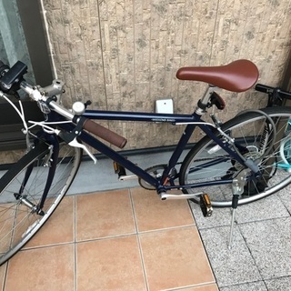 アサヒ　オリジナルモデル　クロスバイク7段変速ギア付き中古　リサ...