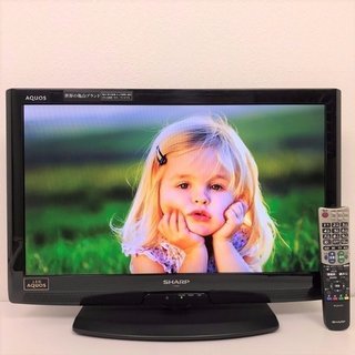 録画できるセット♪ 送料無料♪SHARP LED AQUOS 26インチ液晶テレビ - 大阪市