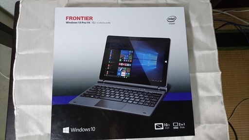 ジャンク品　FRONTIER　FRT110P　10.1インチタブレットPC
